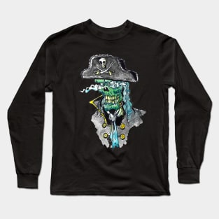 Ghost Pirate Long Sleeve T-Shirt